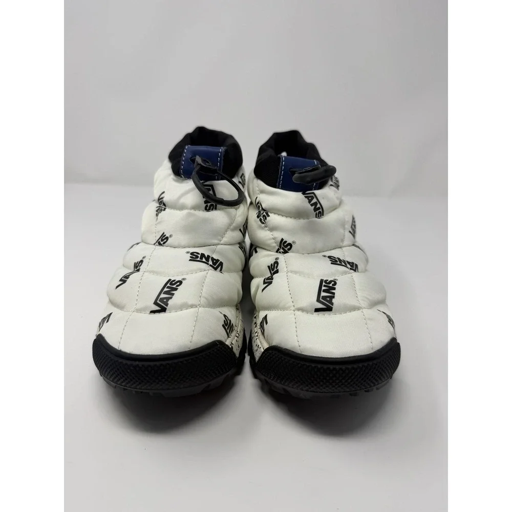 Vans Slip Hiker Lx Shoes Mens Size 5.5 White Insulated Winter Slip On Sneakers